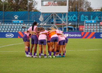 calentamiento espanyol femenino CE Dani Jarque