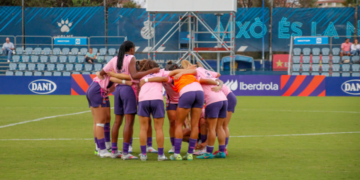 calentamiento espanyol femenino CE Dani Jarque