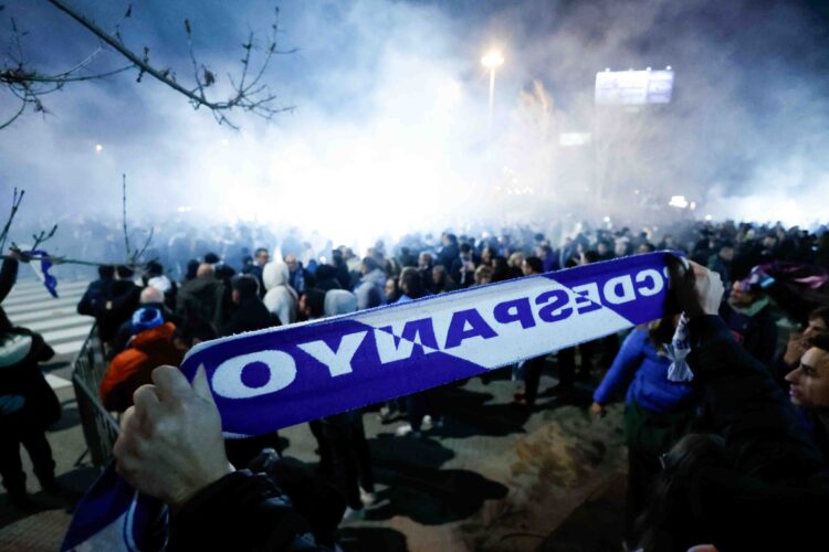 Espanyol recibimiento Curva Juvenil 1991