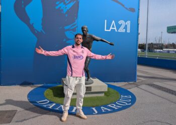 Omar Sadik durante la entrevista realizada a La Grada Online | @xamape_photo