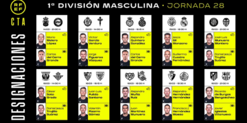 arbitros jornada 28 mallorca espanyol