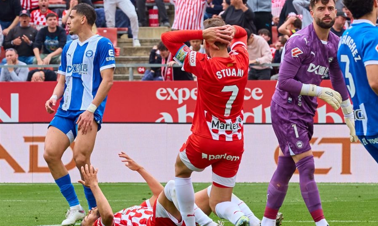 Partida entre Girona e Alavés