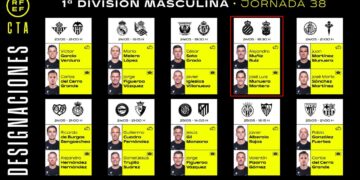Designaciones RCD Espanyol j38 La Liga